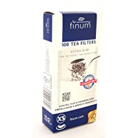Finum - Filtros de papel para infusiones- tamaño XS- 100 unidades